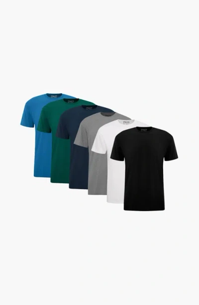 Epic Fits Crew Neck 6-pack T-shirts In Multi
