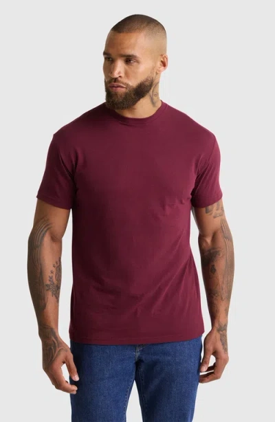 Epic Fits Crew Neck T Shirt In Maroon