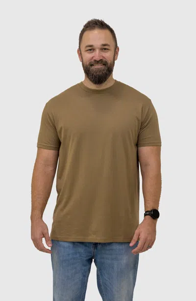 Epic Fits Crew Neck T-shirt In Brown