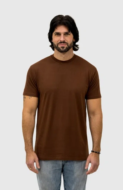 Epic Fits Crew Neck T-shirt In Brown