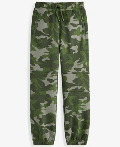 Epic Threads Kids' Big & Little Boys Fleece Jogger Pants, Macy's Exclusive In Camo Dude