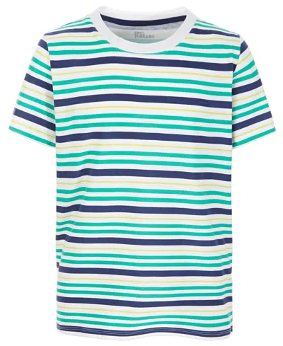 Epic Threads Kids' Toddler & Little Boys Danny Striped T-shirt, Created For Macy's In True Green