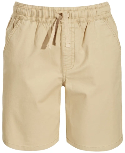 Epic Threads Big Boys Solid Shorts, Created For Macy's In Traverntine Til