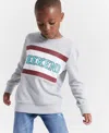 Epic Threads Little And Big Boys Weekend Graphic Sweatshirt, Created For Macy's In Sterling Hthr