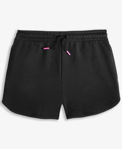 Epic Threads Kids' Big Girls Easy Pull-on Shorts, Exclusively At Macy's In Deep Black