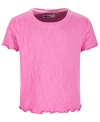 EPIC THREADS BIG GIRLS SOLID-COLOR TEXTURED T-SHIRT, CREATED FOR MACY'S