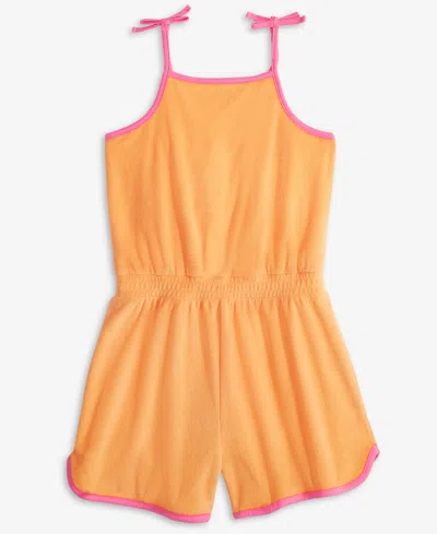 Epic Threads Kids' Big Girls Towel Terry Romper, Exclusively At Macy's In My Marigol
