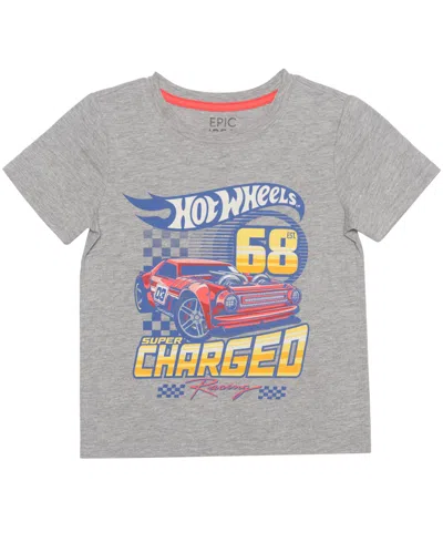 Epic Threads Kids' Boys' 12m-5t Graphic T-shirt, Macy's Exclusive In Gray
