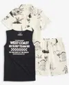 Epic Threads Boys 5-20 3-pc. Gauze Resort Shirt, Tank Top & Shorts Set, Macy's Exclusive In White