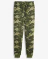 Epic Threads Boys 5-20 Camo Fleece Jogger Pants, Macy's Exclusive In Green