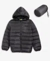 Epic Threads Boys 5-20 Check Packable Long-sleeve Jacket, Macy's Exclusive In Black