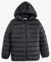 Epic Threads Boys 5-20 Check Packable Long-sleeve Jacket, Macy's Exclusive In Black