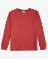 Epic Threads Boys 5-20 Thermal Long-sleeve Crewneck T-shirt, Macy's Exclusive In Red