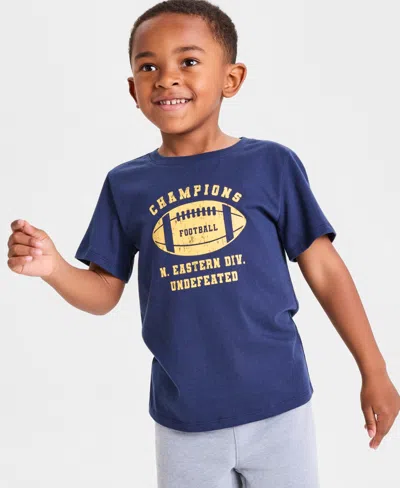 Epic Threads Boys 5-20 Champions Tee, Macy's Exclusive In Blue