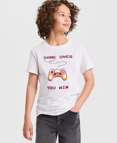 Epic Threads Kids' Boys 5-20 Game Over Tee, Macy's Exclusive In White