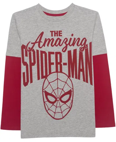 Epic Threads Kids' Boys' 8-20 Spider-man Long-sleeve Graphic T-shirt, Macy's Exclusive In Multi