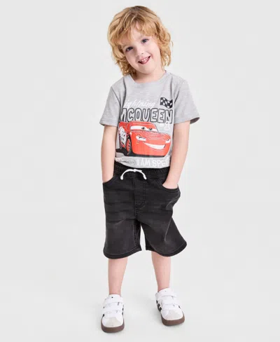 Epic Threads Babies' Boys' Toddler 12m-5t Lightning Mcqueen T-shirt, Macy's Exclusive In Gray