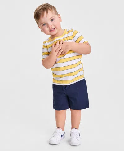 Epic Threads Babies' Boys' Toddler 12m-5t Wide Stripe T-shirt, Macy's Exclusive