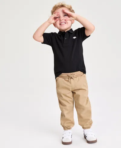 Epic Threads Babies' Boys' Toddler 12m-5t Twill Jogger Pants, Macy's Exclusive In Hammock
