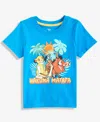 Epic Threads Boys Toddler 2t-4t Hakuna Matata Short-sleeve T-shirt, Macy's Exclusive In Blue