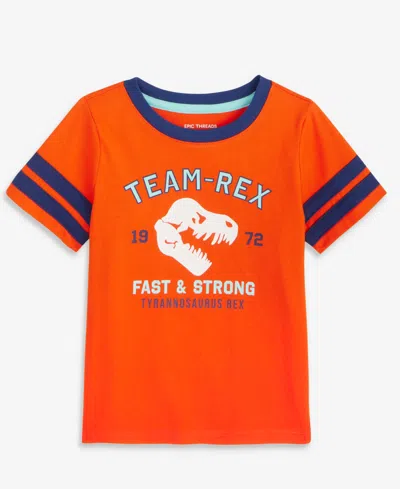 Epic Threads Babies' Boys Toddler 2t-4t Short-sleeve Team Rex T-shirt, Exclusively At Macy's