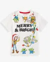 Epic Threads Boys Toddler 2t-4t Toy Story Merry Short Sleeve T-shirt, Macy's Exclusive In White