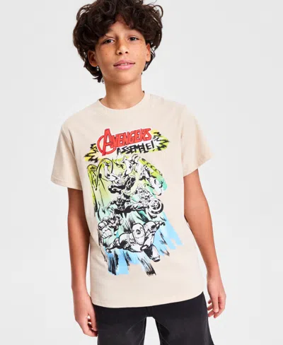 Epic Threads Kids' Boys' Xs-xl Avengers T-shirt, Macy's Exclusive In Neutral