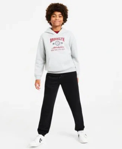 Epic Threads Boys Xs Xl Brooklyn Hoodie Striped T Shirt Fleece Jogger Pants Macys Exclusive In Et Lght Gr
