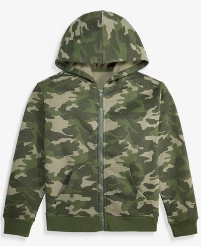 Epic Threads Kids' Boys' Xs-xl Camo-print Zip-up Hoodie, Macy's Exclusive In Multi