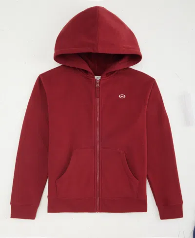 Epic Threads Boys' Xs-xl Fleece Icon Zip-up Hoodie, Macy's Exclusive In Chinese Apple
