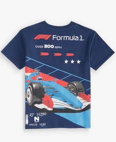 Epic Threads Kids' Boys' Xs-xl Formula 1 Racecar Short-sleeve T-shirt, Macy's Exclusive In Blue