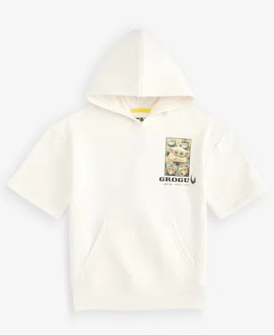 Epic Threads Kids' Boys' Xs-xl Grogu And The Anzellans Hooded T-shirt, Macy's Exclusive In White