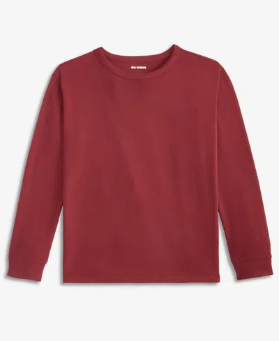 Epic Threads Kids' Boys' Xs-xl Long-sleeve Thermal T-shirt, Macy's Exclusive In Brown
