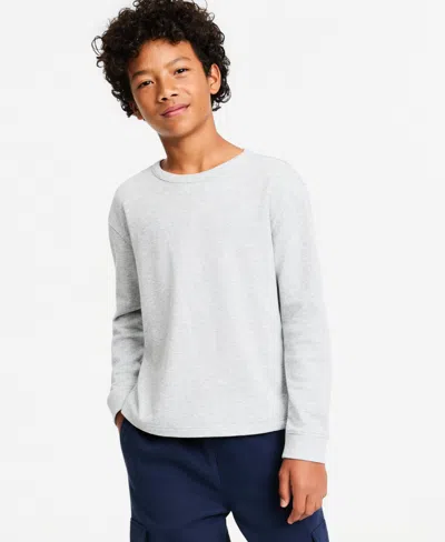 Epic Threads Kids' Boys' Xs-xl Long-sleeve Thermal T-shirt, Macy's Exclusive In White