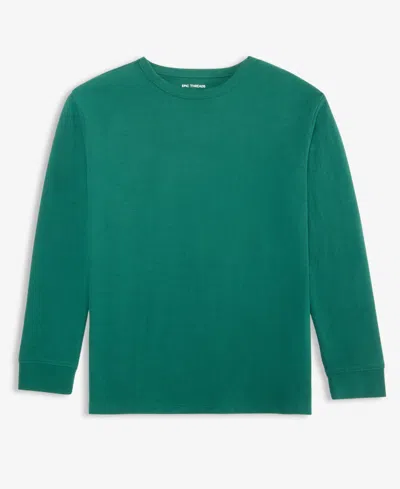 Epic Threads Kids' Boys' Xs-xl Long-sleeve Thermal T-shirt, Macy's Exclusive In Green