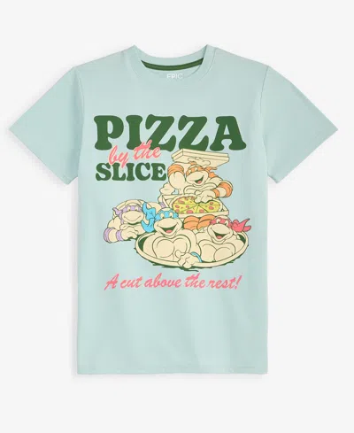 Epic Threads Kids' Boys' Xs-xl Pizza By The Slice Graphic T-shirt, Macy's Exclusive In Green