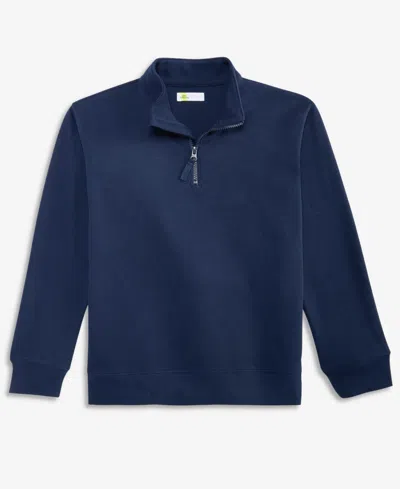 Epic Threads Kids' Boys' Xs-xl Ribbed Quarter-zip Sweater, Macy's Exclusive In Blue