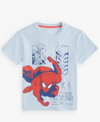 Epic Threads Kids' Boys' Xs-xl Spider-man T-shirt, Macy's Exclusive In Blue
