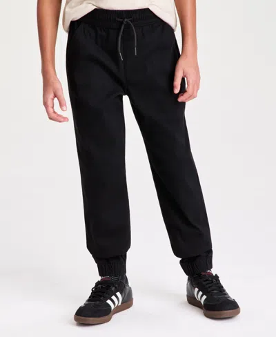Epic Threads Kids' Boys' Xs-xl Twill Jogger Pants, Macy's Exclusive In Black