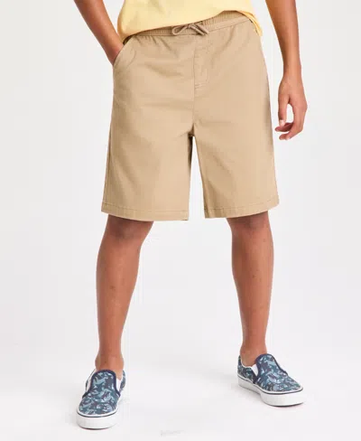 Epic Threads Kids' Boys' Xs-xl Twill Shorts, Macy's Exclusive In Nude