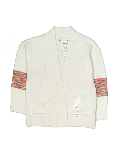 Pre-owned Epic Threads Kids' Cardigan Sweater In Ivory