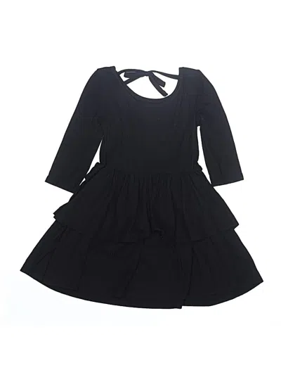 Pre-owned Epic Threads Kids' Dress In Black