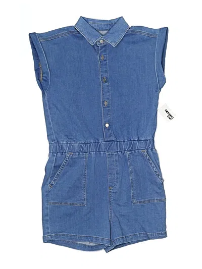 Pre-owned Epic Threads Kids' Dress In Blue