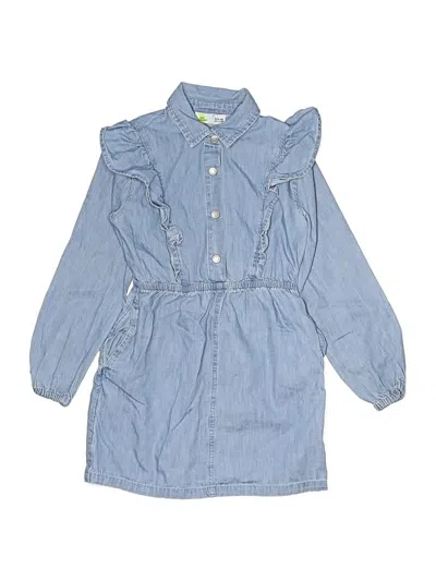 Pre-owned Epic Threads Kids' Dress In Blue