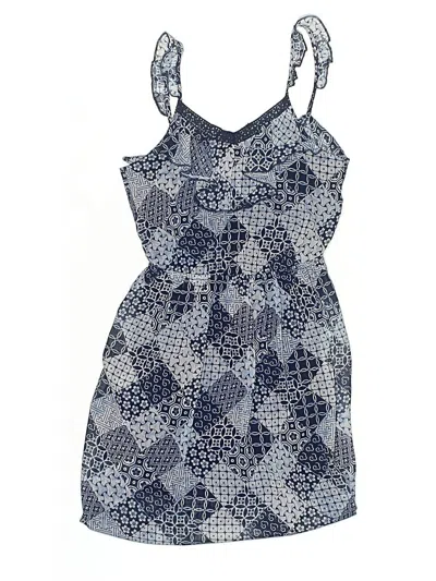 Pre-owned Epic Threads Kids' Dress In Blue