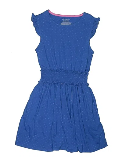 Pre-owned Epic Threads Kids' Dress In Blue