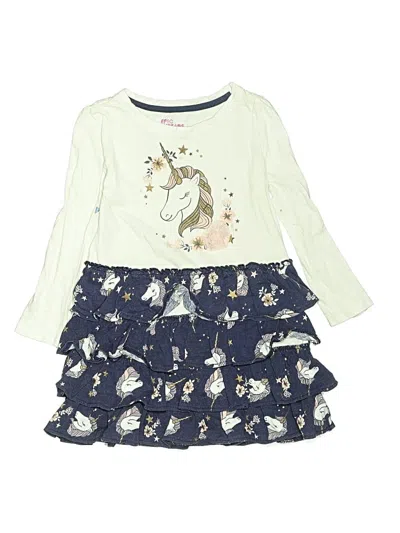 Pre-owned Epic Threads Kids' Dress In Ivory