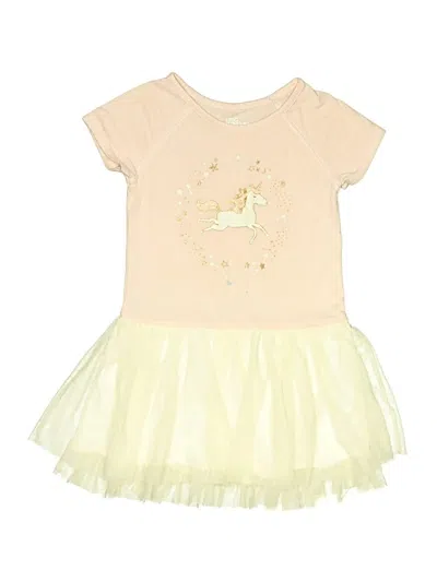 Pre-owned Epic Threads Kids' Dress In Ivory