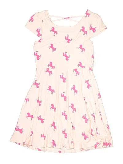 Pre-owned Epic Threads Kids' Dress In Pink
