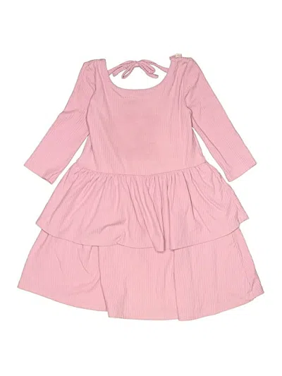 Pre-owned Epic Threads Kids' Dress In Pink